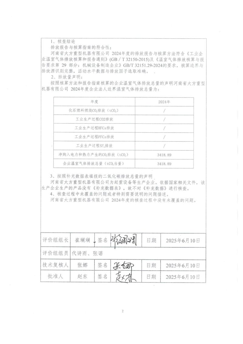 河南省大方重型机器有限公司2024年温室气体-03